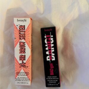 Benefit Cosmetics Duo: 24-HR Brow Setter (2ml) & BADgal BANG! Mascara (3g)